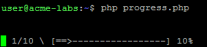 PHP-Progressbar